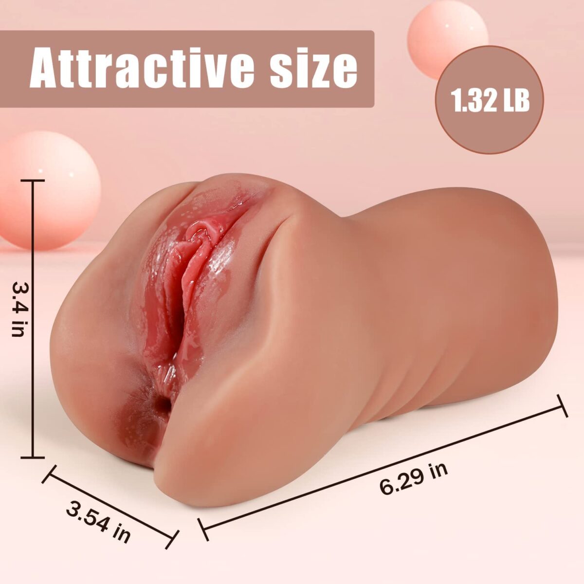 Buy 3D Realistic Textured Pocket Pussy online in India