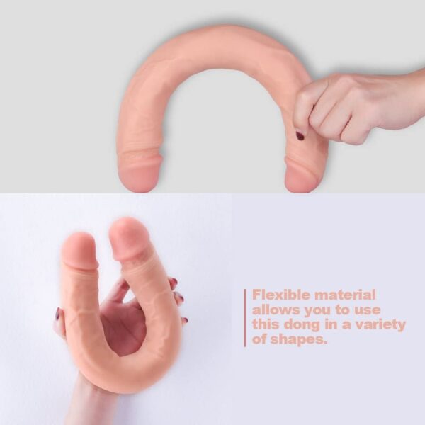 Buy 15 Inch Flexible Double Dong dildo in India