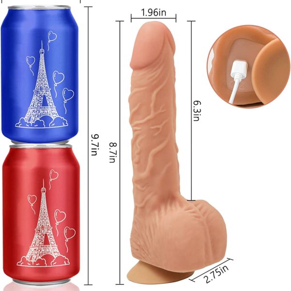 Buy 35 Modes Thrusting Rotating Dildo in India