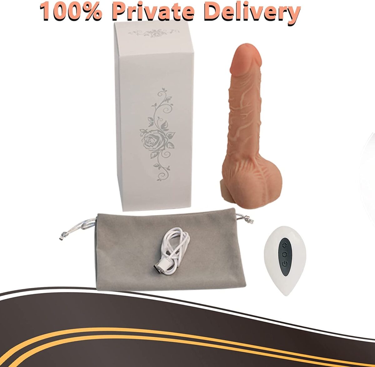 Buy 35 Modes Thrusting Rotating Dildo in India