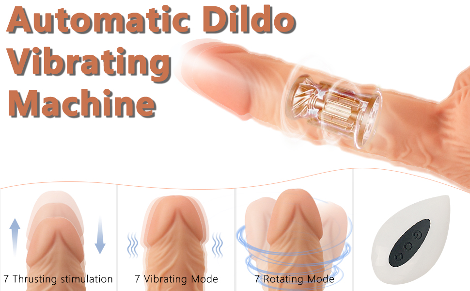 Buy 35 Modes Thrusting Rotating Dildo in India