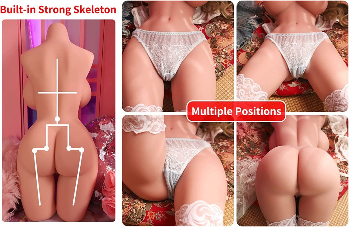 Buy 37 LB Life Size Half Body Sex Doll in India