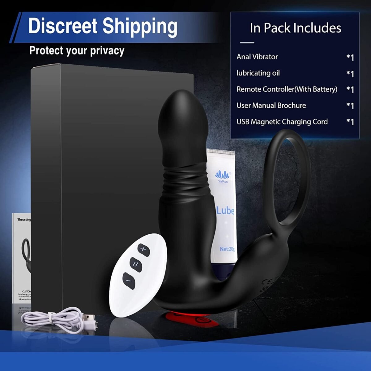 Buy 7 Modes Vibrating Prostate Massager in India