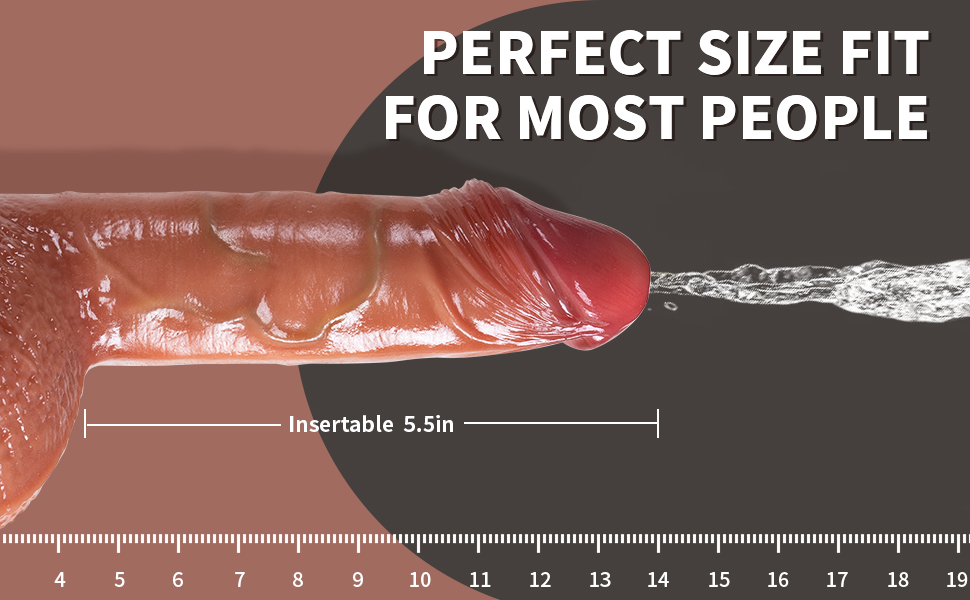 Buy 7.8'' Super Realistic Squirting Dildo in India