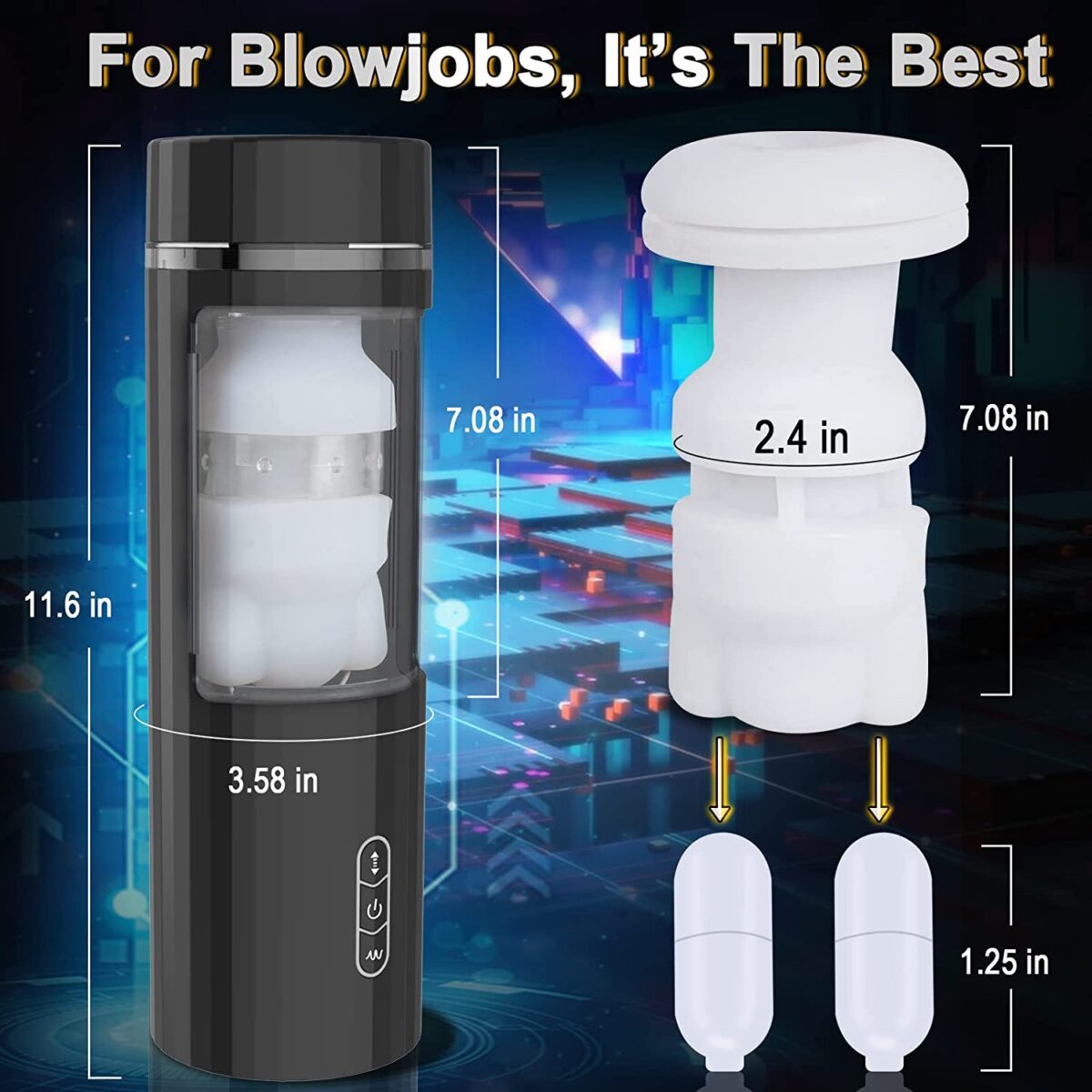 Buy Automatic Blowjob Masturbator in India