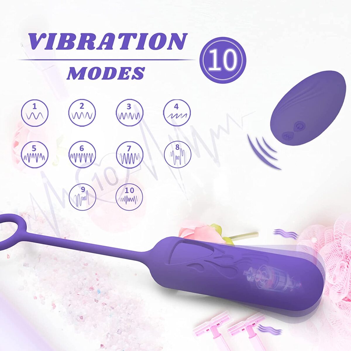 Buy Detachable Mini Egg Bullet Vibrator in India