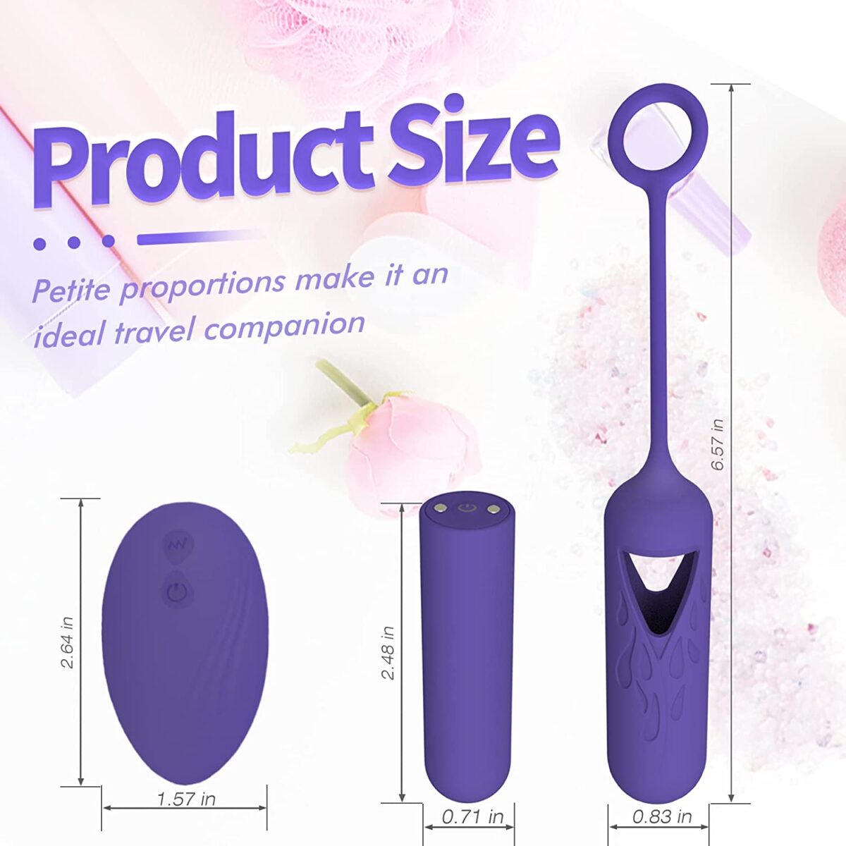 Buy Detachable Mini Egg Bullet Vibrator in India