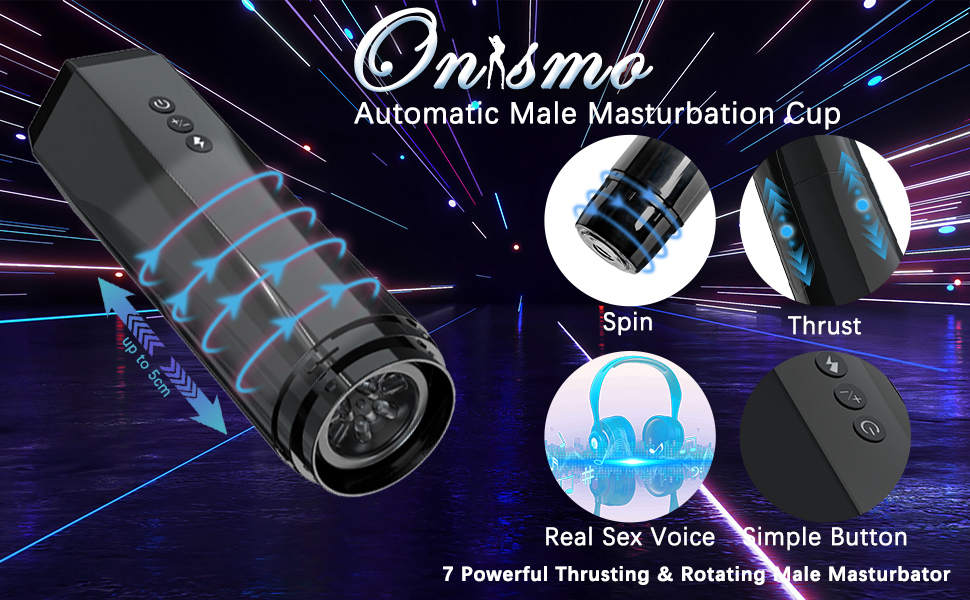 Buy Powerful 7 Thrusting Automatic Penis Stroker in India