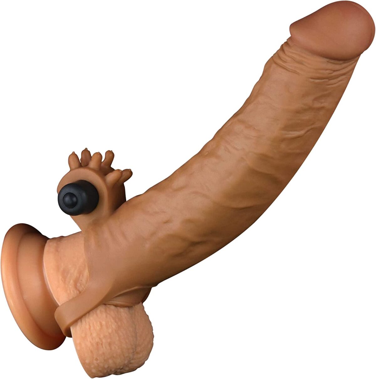 Buy Realistic Vibrating Penis Sleeve in India