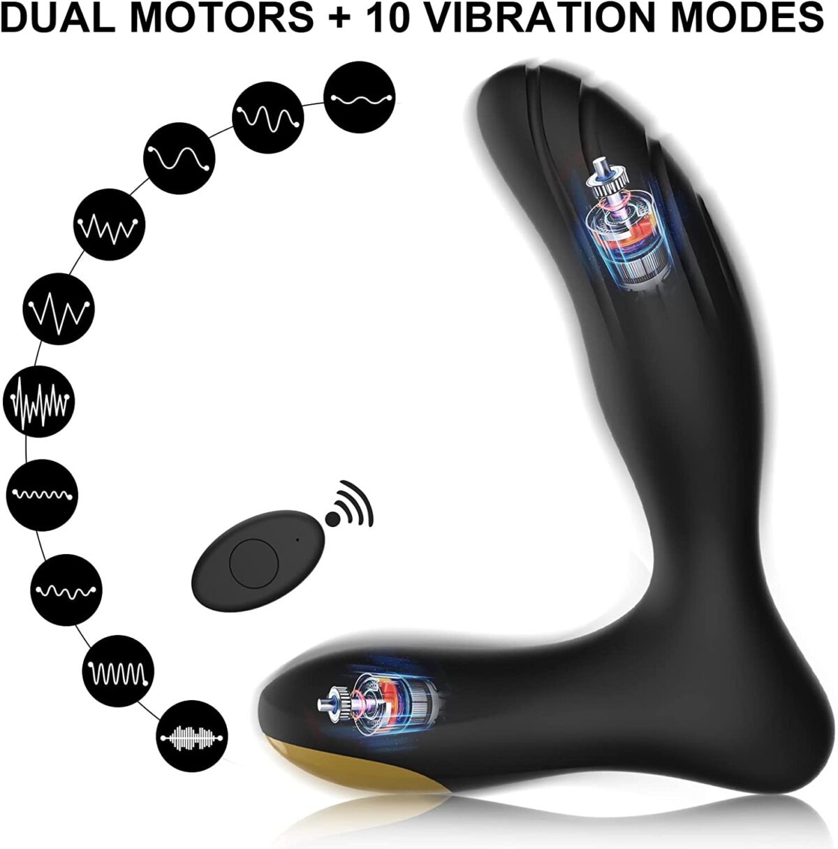 buy Waterproof Vibrating Prostate Massager in India
