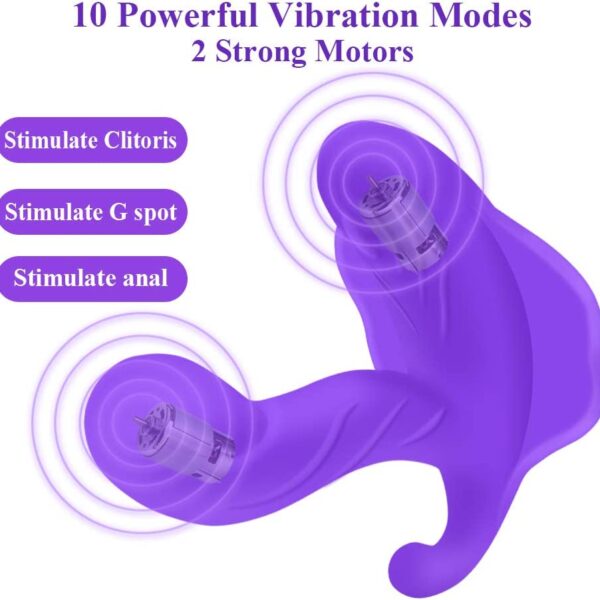 Buy 10 Vibrations Smart Heating Vibrating Panty in India