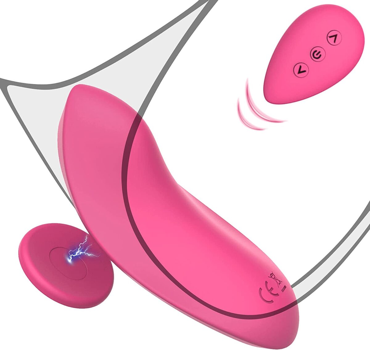 Buy 10 Vibrations Wearable Panty Vibrator in India