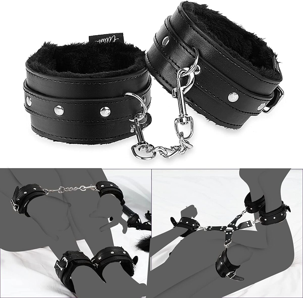 Buy 11 Pcs Leather BDSM Sets in India