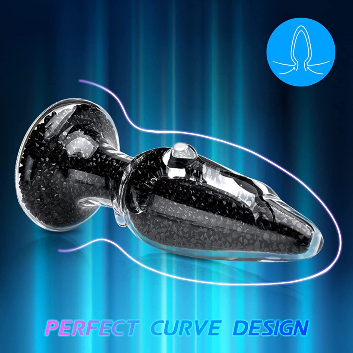 Buy 3 Piece Training Glass Butt Plug Set in India