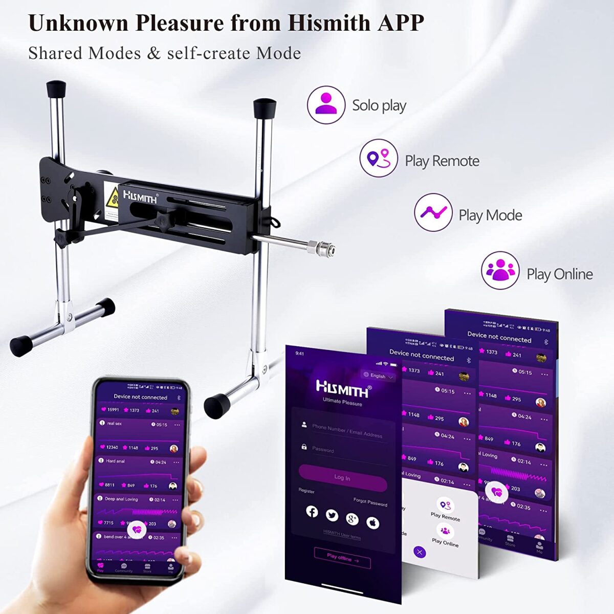 Buy APP Controlled Hismith Premium Sex Machine in India