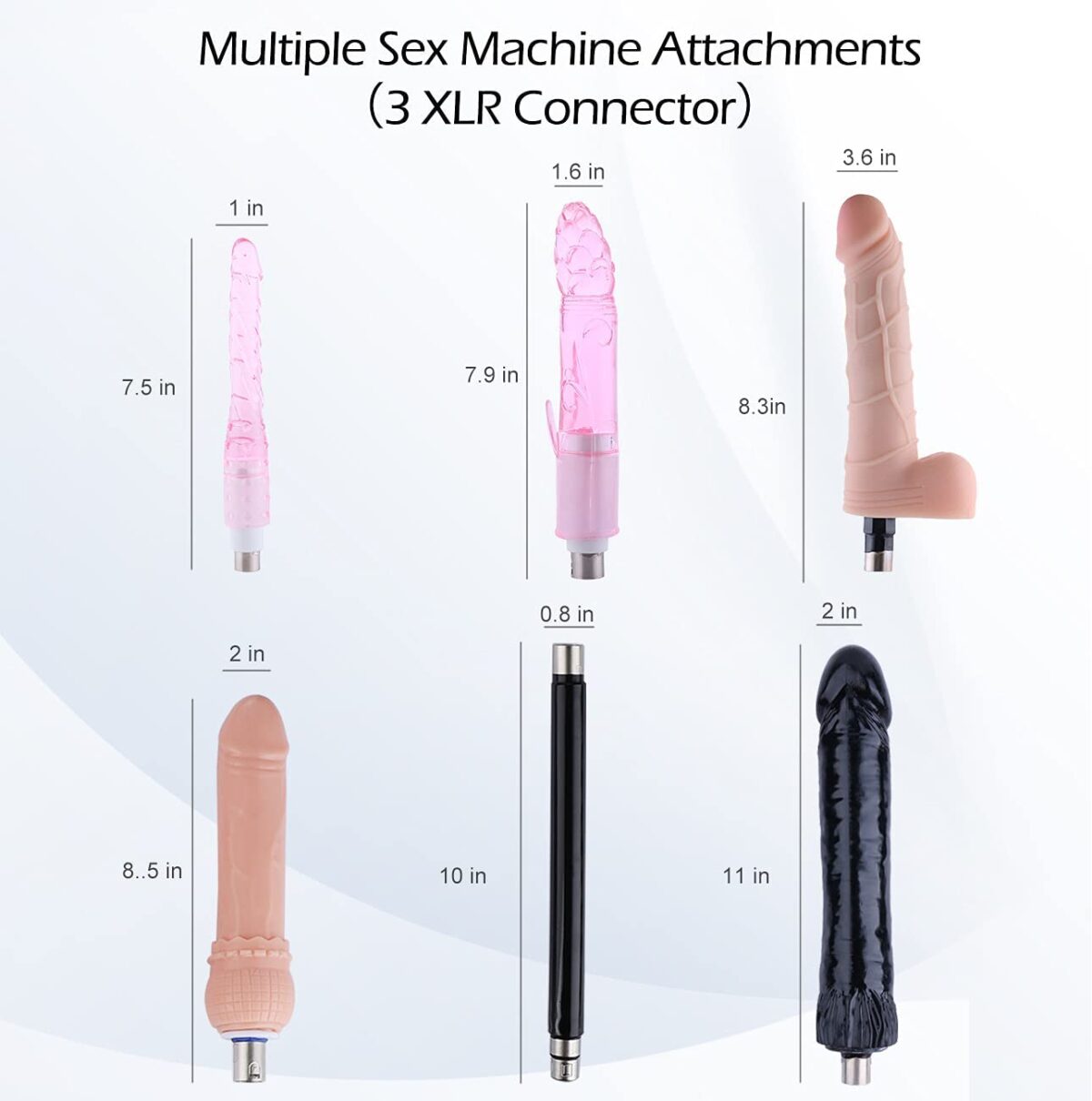 Buy Automatic Sex Machine With 6 Attachments in India