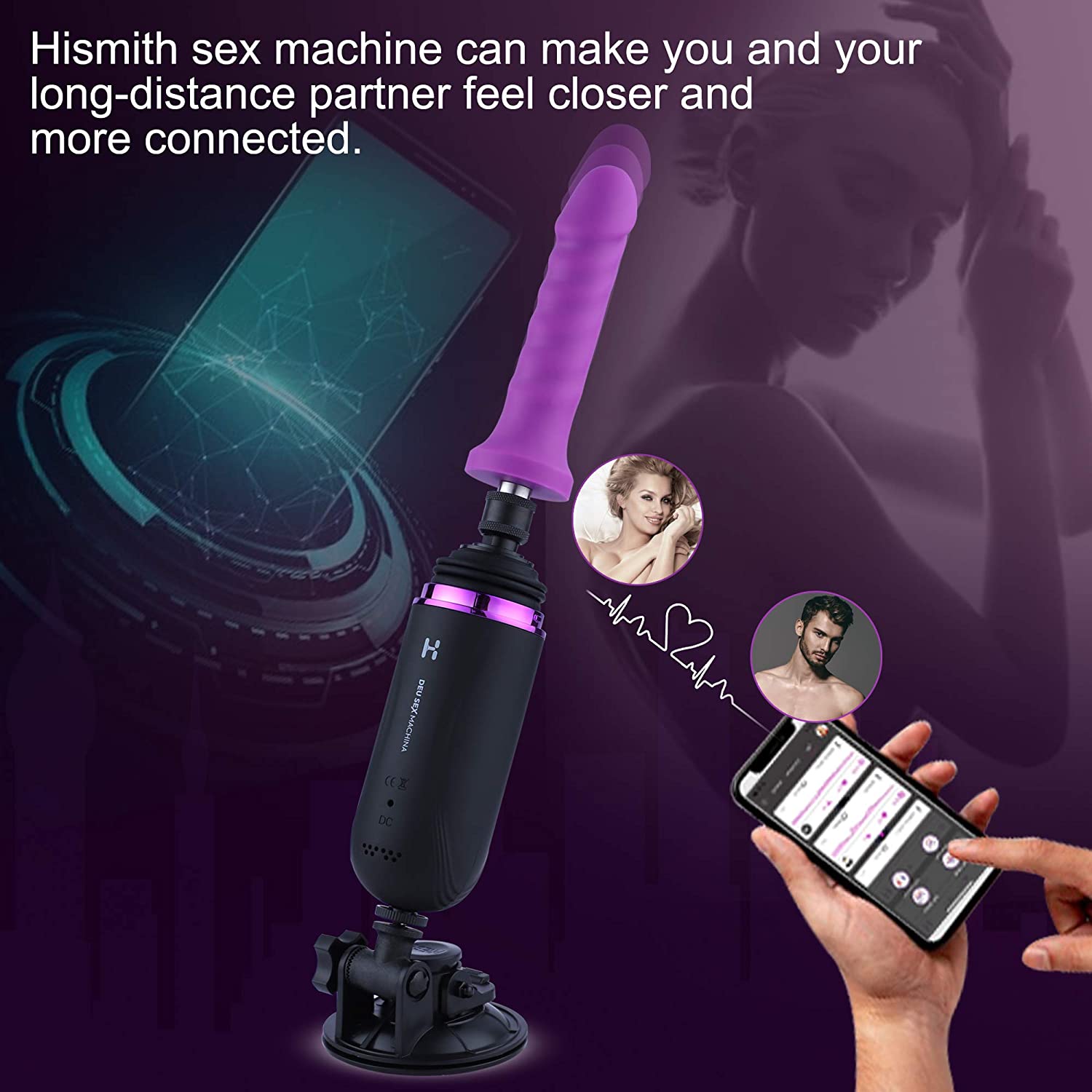 Buy Hismith APP Control Sex Machine in India - TOYLICK