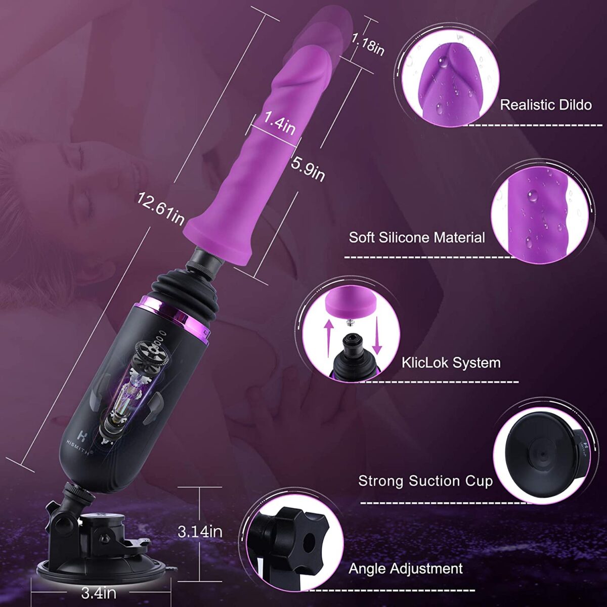 Buy Hismith APP Control Sex Machine in India