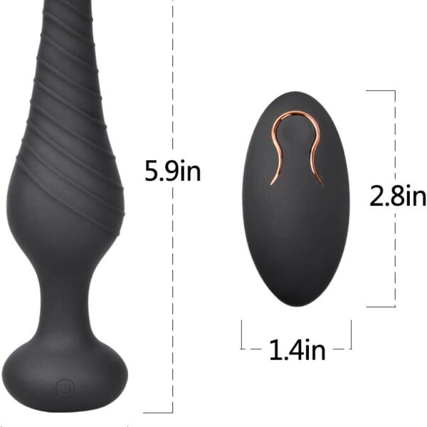 Buy Rechargeable 10 Vibrating Butt Plug in India