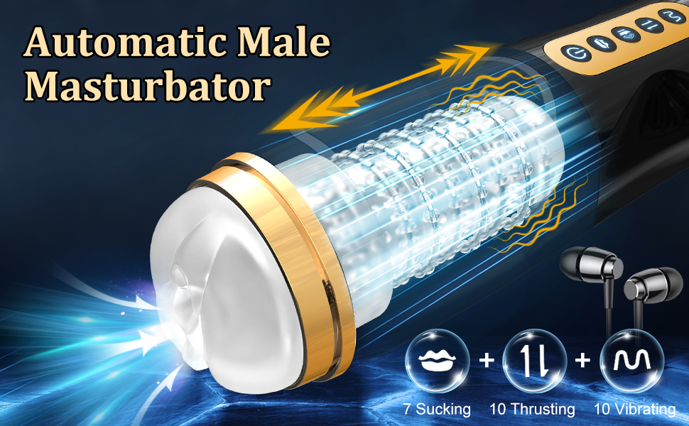 Buy Automatic Sucking Male Masturbator in India