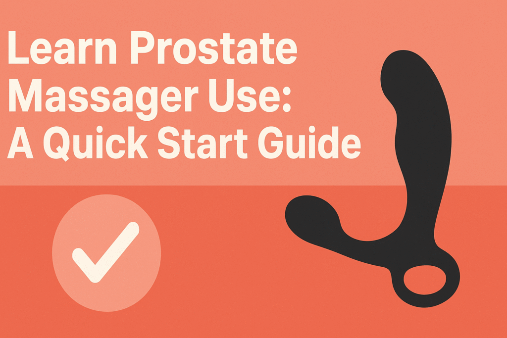 Featured image for article 'Learn Prostate Massager Use: A Quick Start Guide' showing abstract medical-style illustration with soft gradients, male health symbolism, and wellness-focused design in a 16:9 format.